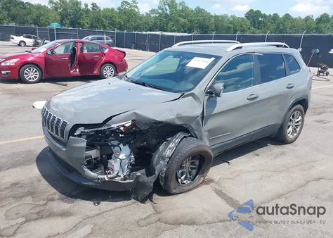 2019 Jeep Cherokee Latitude Plus Fwd из США, поврежденный, VIN 1C4PJLLB2KD434247